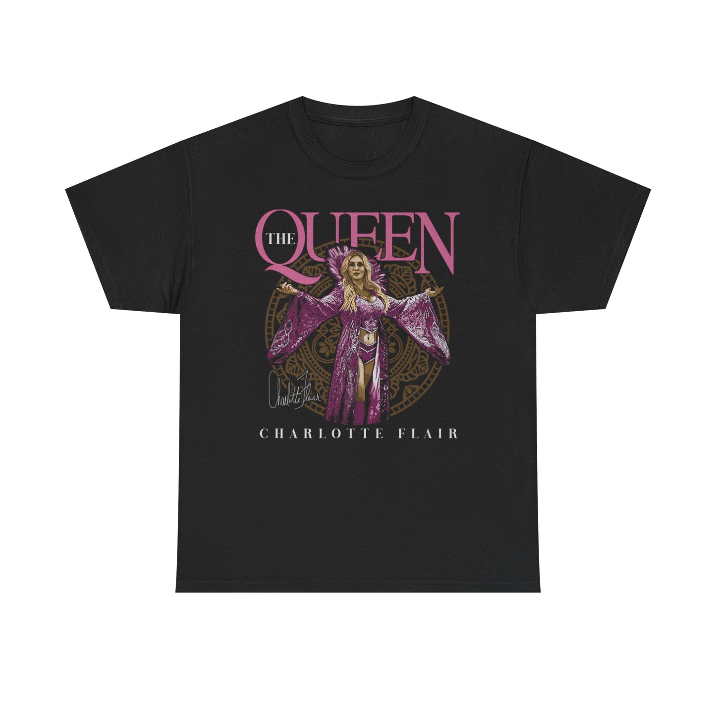 Charlotte Flair The Queen Black T-shirt