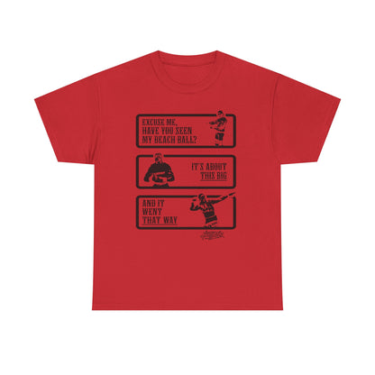 Hulk Hogan Beach Ball Mens Red T-shirt