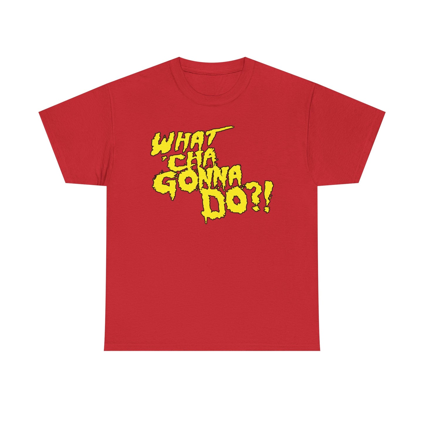 Hulk Hogan Whatcha Gonna Do Brother Red T-shirt