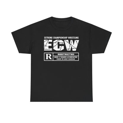 ECW Rated R Restricted Under 17 Logo T-shirt