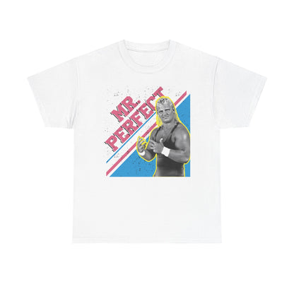 Mr Perfect Curt Hennig White T-shirt