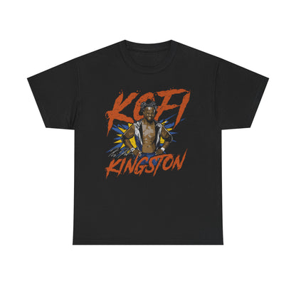 Kofi Kingston Pose Black T-shirt