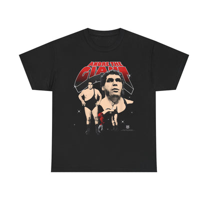 Andre The Giant Collage Black T-shirt
