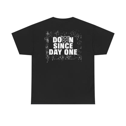 John Cena Down Since Day One Hustle Loyalty Respect Black T-shirt