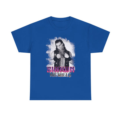 Shawn Michaels Heartbreaker Mens Blue T-shirt