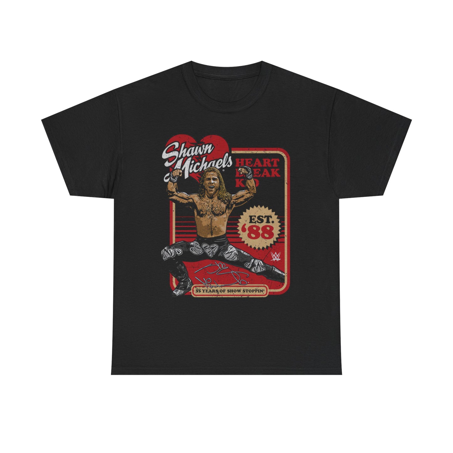 Shawn Michaels Est 1988 Signature T-shirt