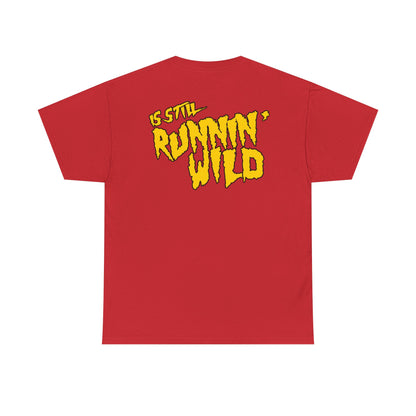 Hulkamania Still Runnin Wild Hulk Hogan Red T-shirt