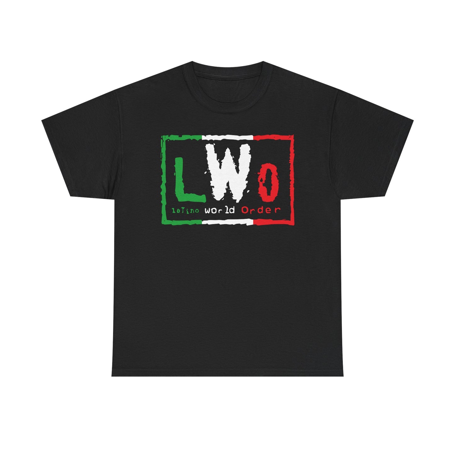 LWO Latino World Order Mens Black T-shirt