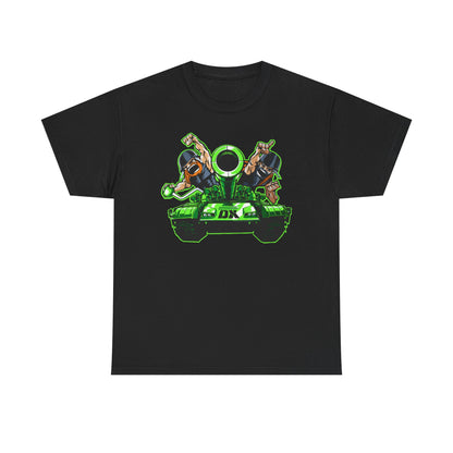 DX D-Generation X Army Tank WCW Invasion Mens Black T-shirt