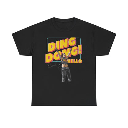 Bayley Ding Dong Hello Black T-shirt