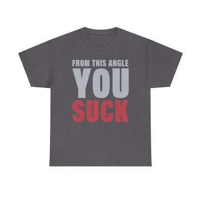 Kurt Angle From This Angle WWE Mens Gray T-shirt