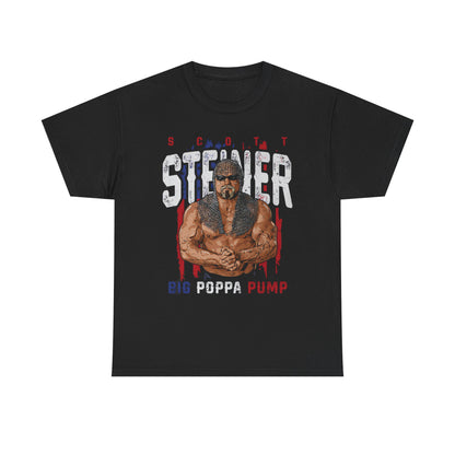 Scott Steiner Big Poppa Pump Black T-shirt