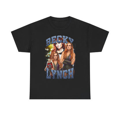 Becky Lynch WWE Superstar Black T-shirt