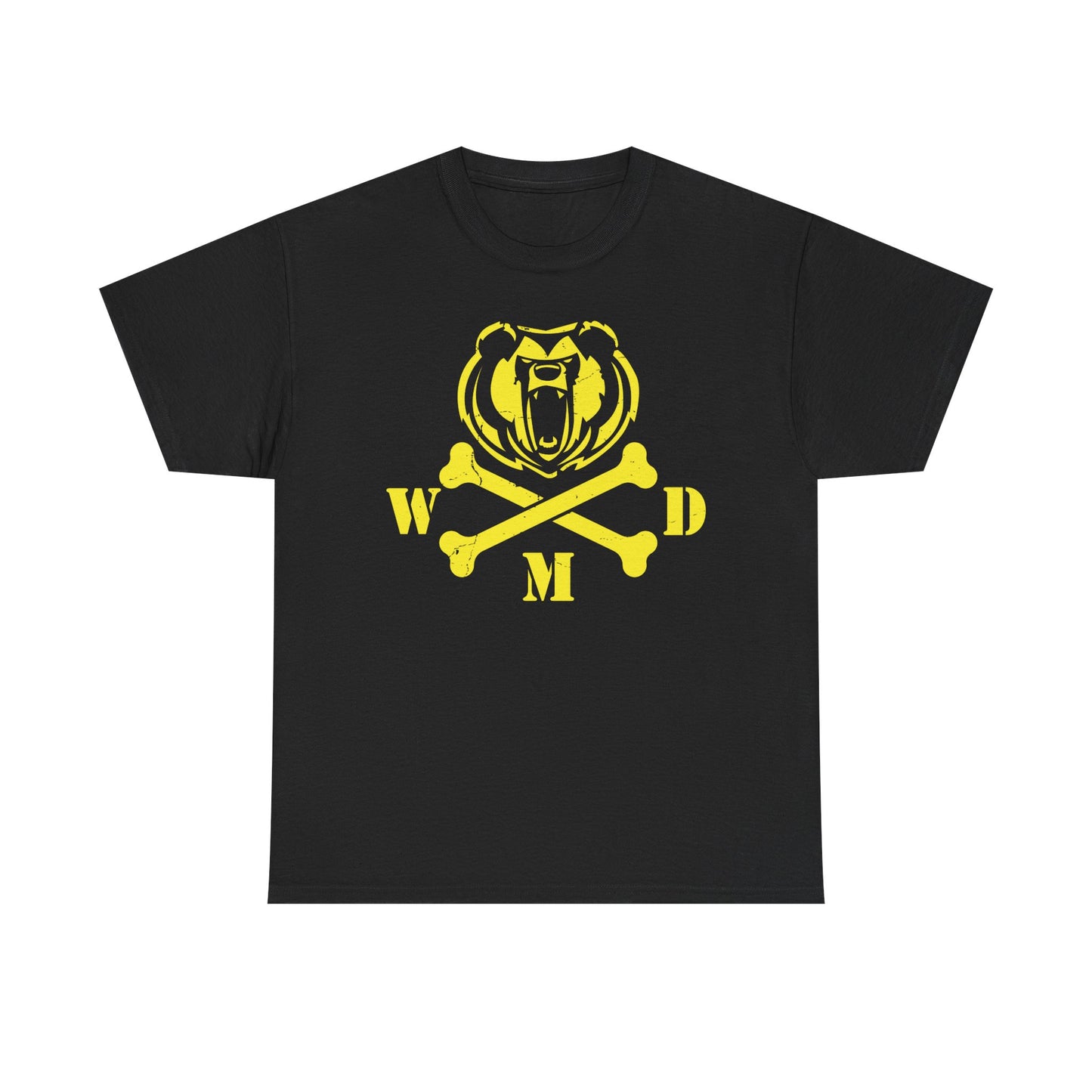 Big Show Cross Bones WMD Mens Black T-shirt