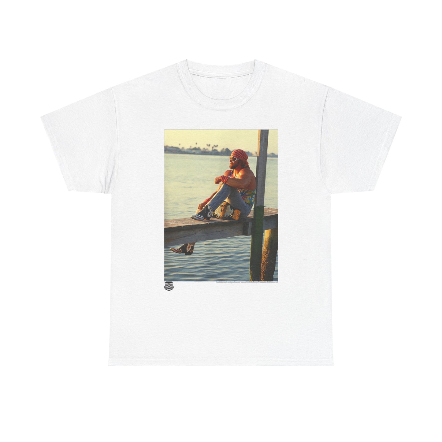 Macho Man Randy Savage Sunset Poster Print T-shirt
