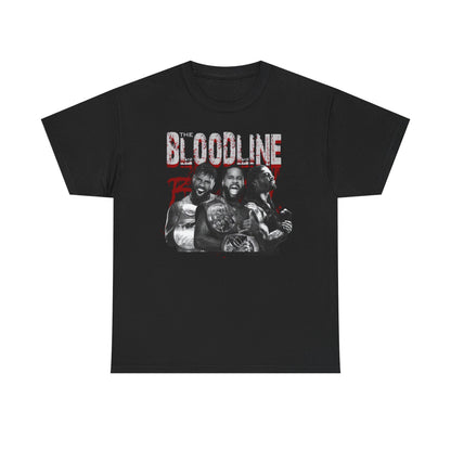 The Bloodline Bloodsport Usos Reigns Black T-shirt