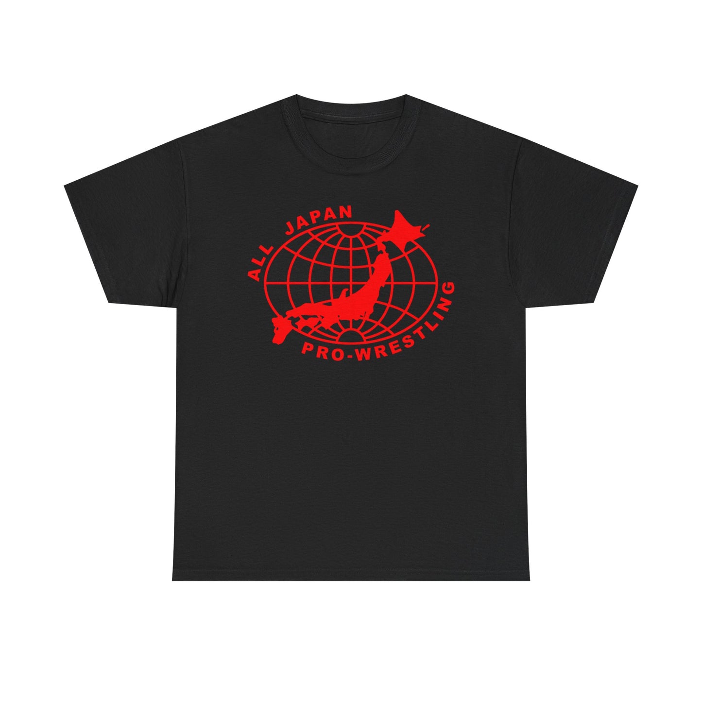 All Japan Pro Wrestling Red Logo T-shirt
