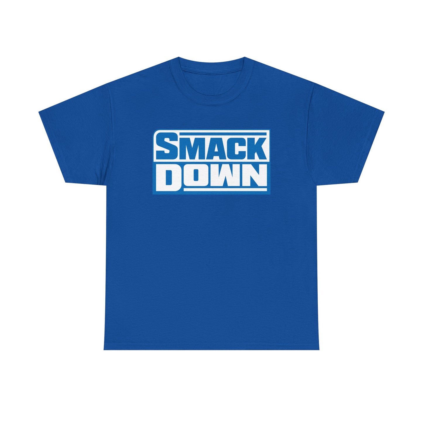 Friday Night Smackdown Mens Blue T-shirt