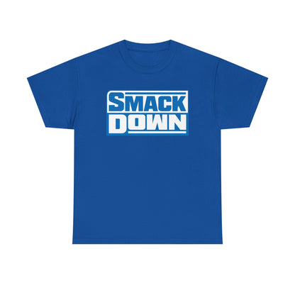 Friday Night Smackdown Mens Blue T-shirt