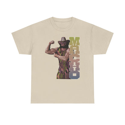 Macho Man Randy Savage Bicep Flex Tan T-shirt