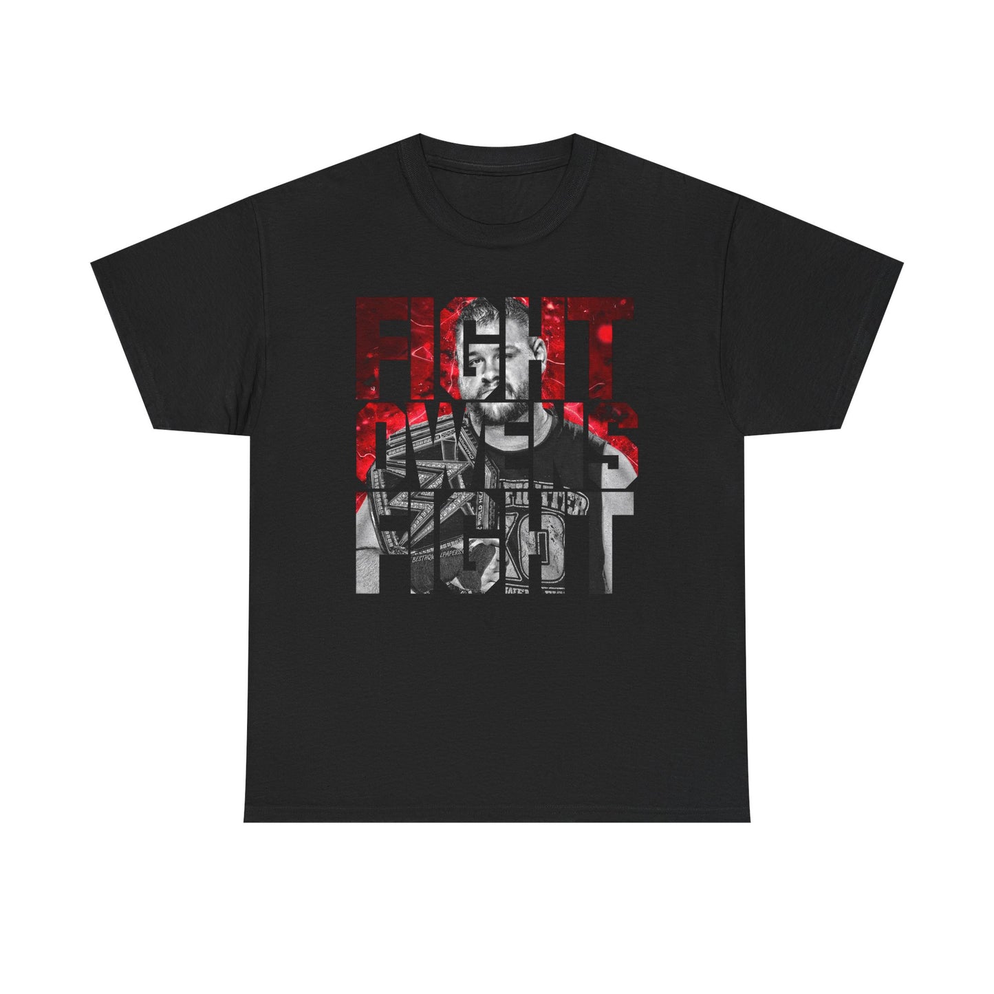 Kevin Owens Mens Puzzle T-shirt Single Sided Print