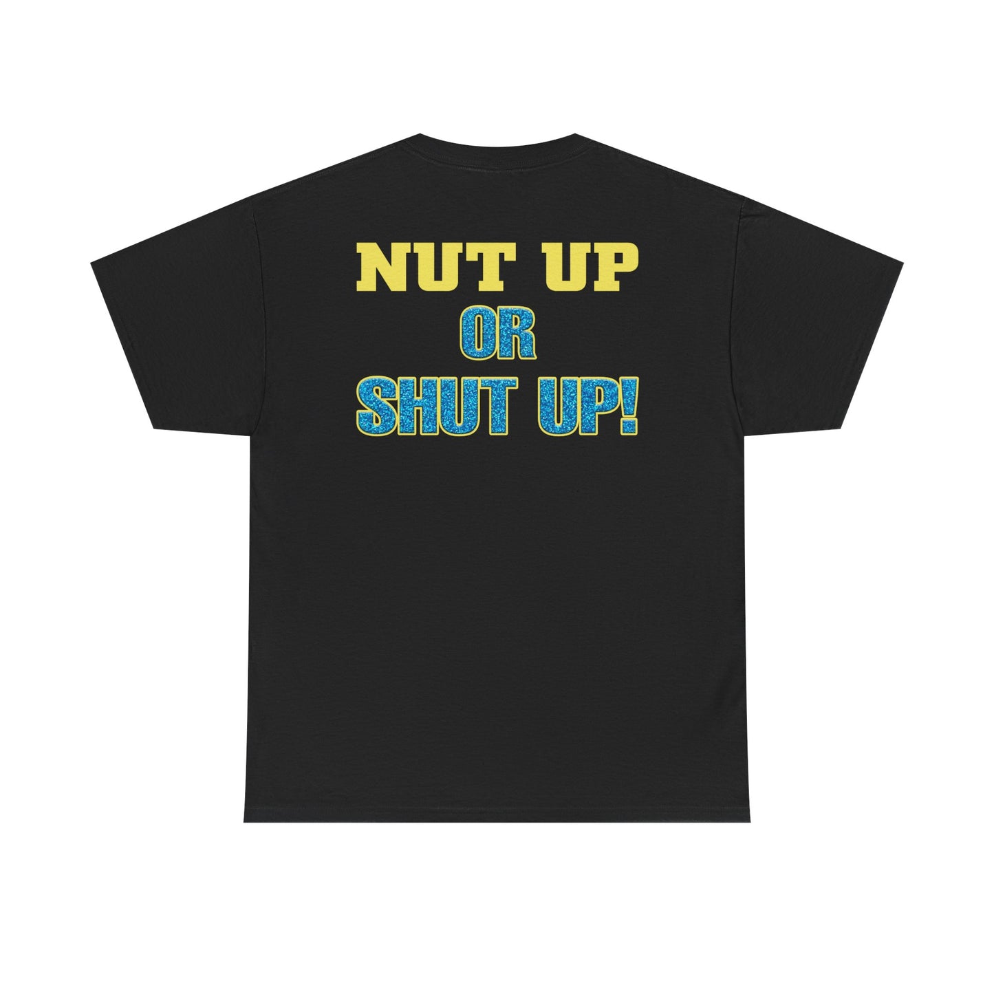 Hardcore Bob Holly Nut Up or Shut Up Black T-shirt