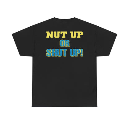 Hardcore Bob Holly Nut Up or Shut Up Black T-shirt