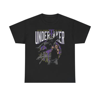 Undertaker Never Summon the Dead Black T-shirt