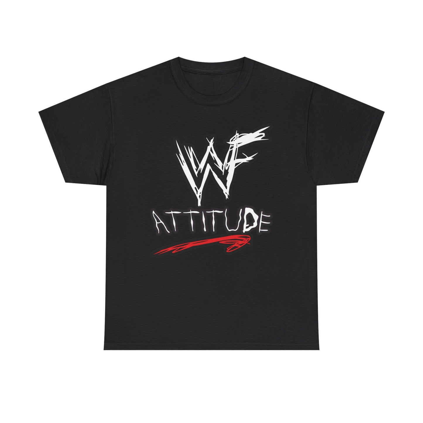 WWF Attitude Come Get Some Mens Black T-shirt