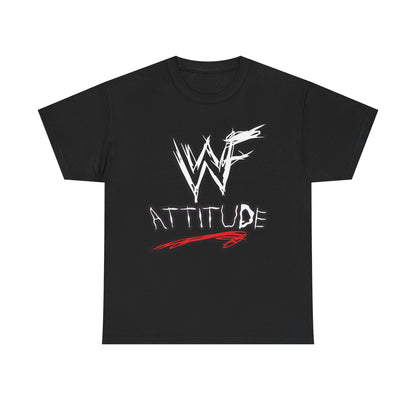 WWF Attitude Come Get Some Mens Black T-shirt