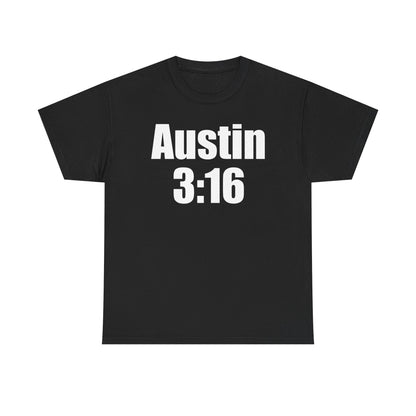 Stone Cold Steve Austin Said So 3:16 Mens Black T-shirt