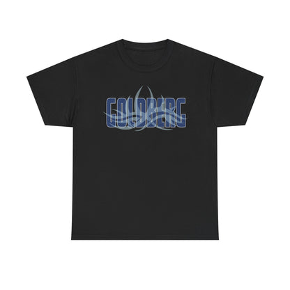 Bill Goldberg Blue Logo Men's Black T-shirt WCW