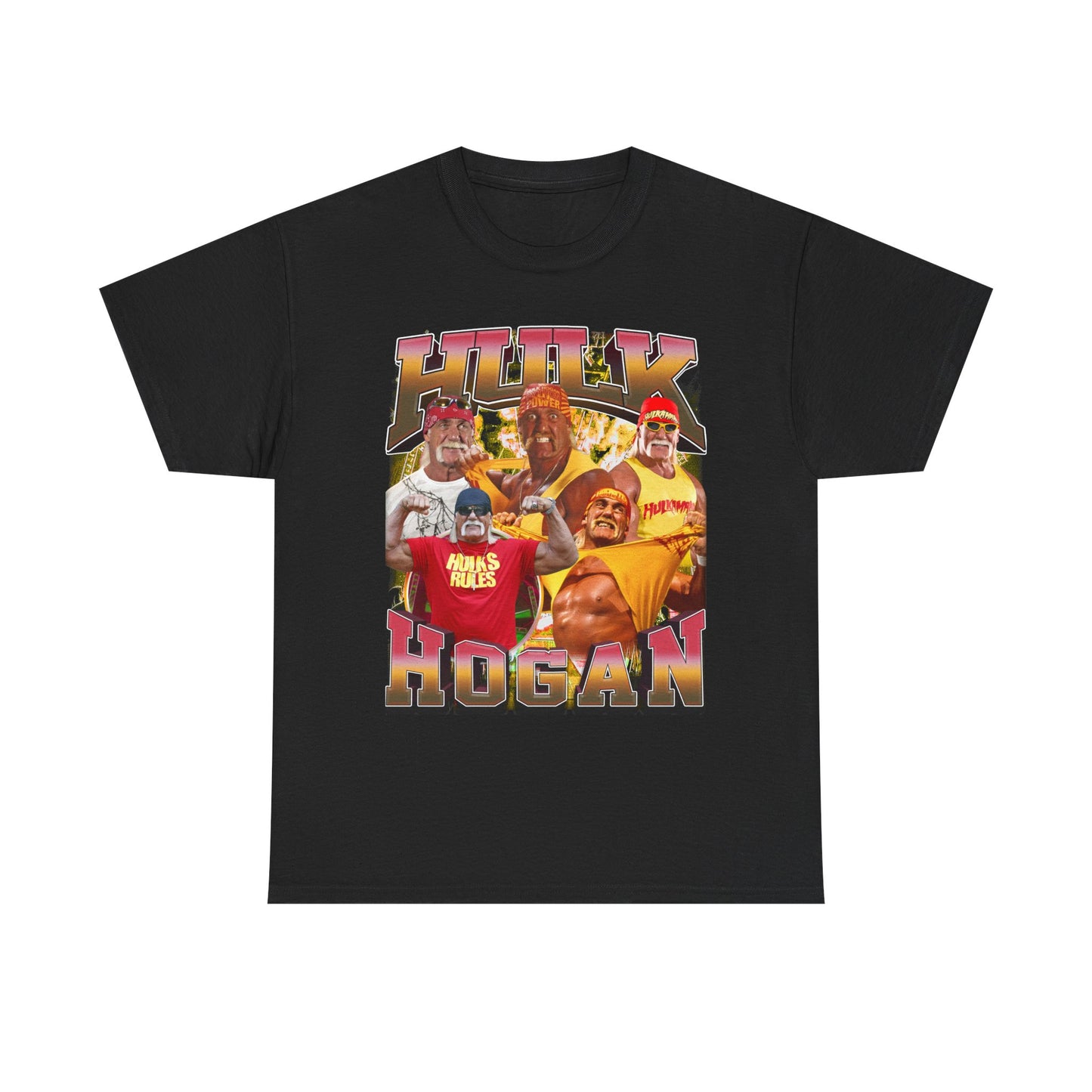 Hulk Hogan Five Pose Wrestling T-shirt