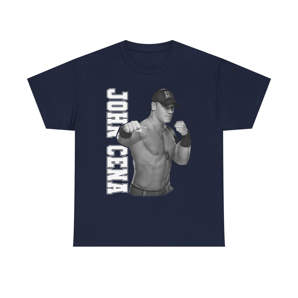 John Cena Come Get Some WWE Mens Navy Blue T-shirt