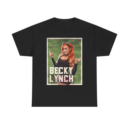 Becky Lynch Steampunk Style Black T-shirt
