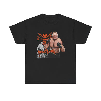 Brock Lesnar Ready to Fight WWE Mens Black T-shirt
