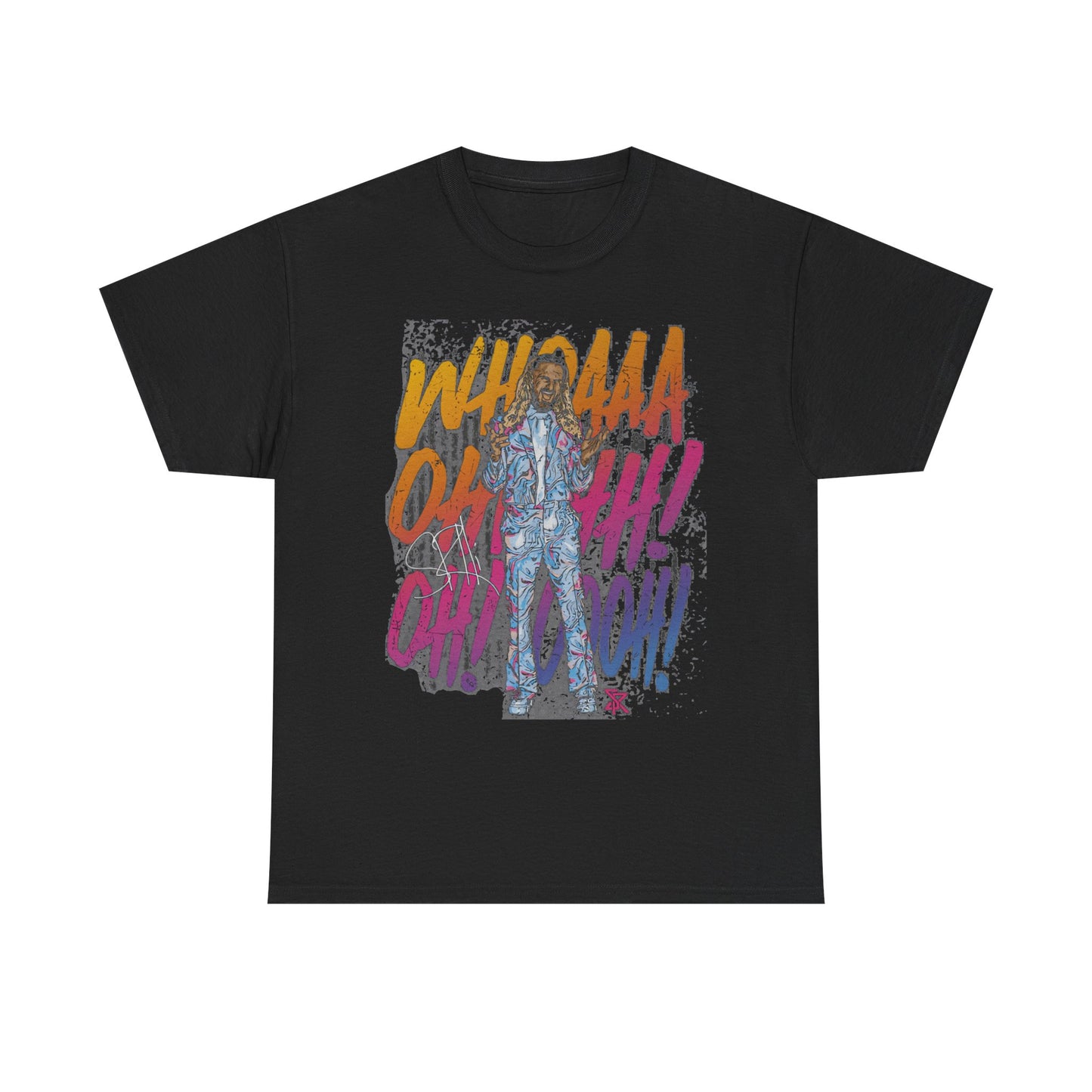 Seth Rollins Entrance Chant Song Black T-shirt