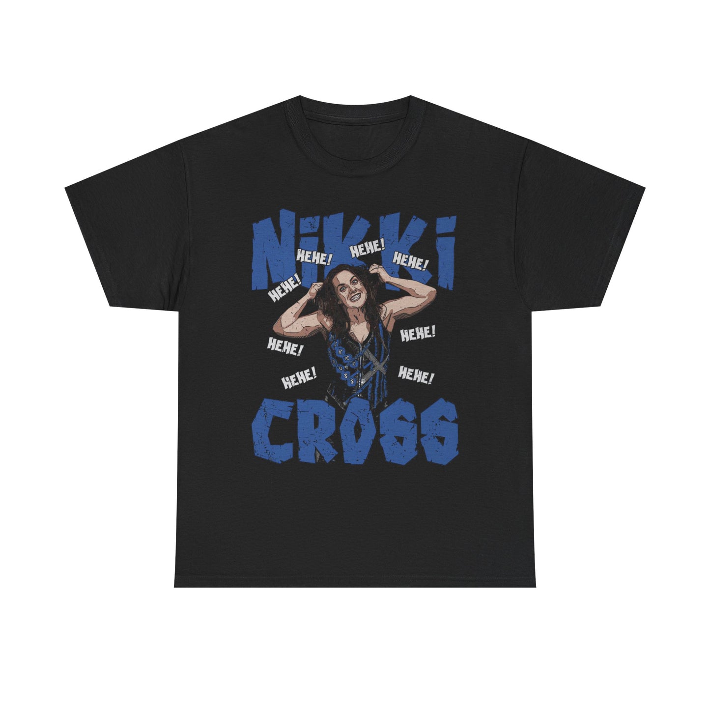 Nikki Cross HeHe Black T-shirt