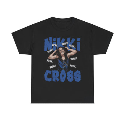 Nikki Cross HeHe Black T-shirt