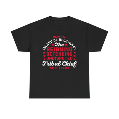 Roman Reigns Undisputed Tribal Chief Mens Black T-shirt