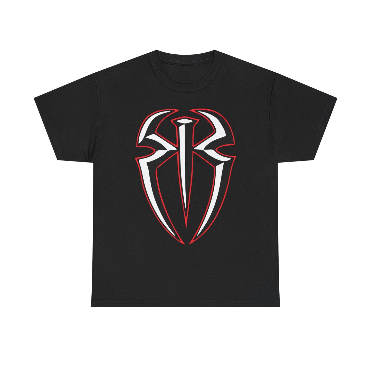 Roman Reigns Red Black Spider Logo T-shirt