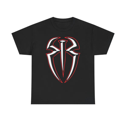 Roman Reigns Red Black Spider Logo T-shirt