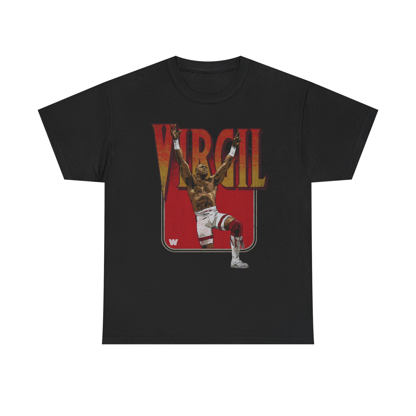 Virgil Pose WWE Black T-shirt