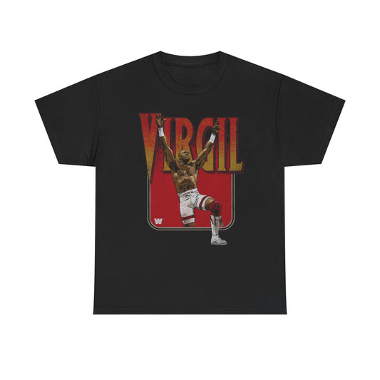 Virgil Pose WWE Black T-shirt