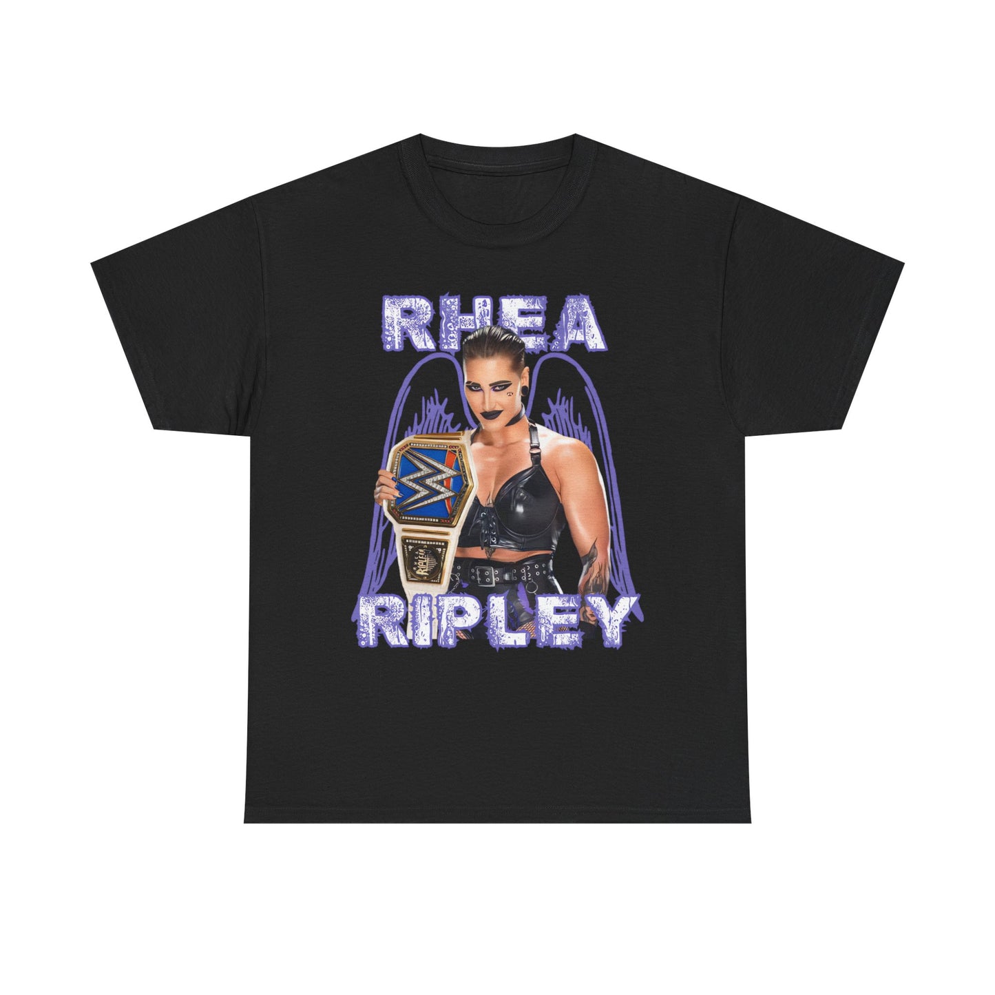 Rhea Ripley Wings Championship Belt T-shirt