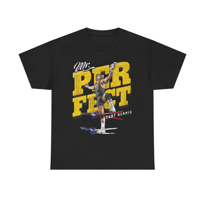 Mr Perfect Curt Hennis Top Rope Pose Black T-shirt