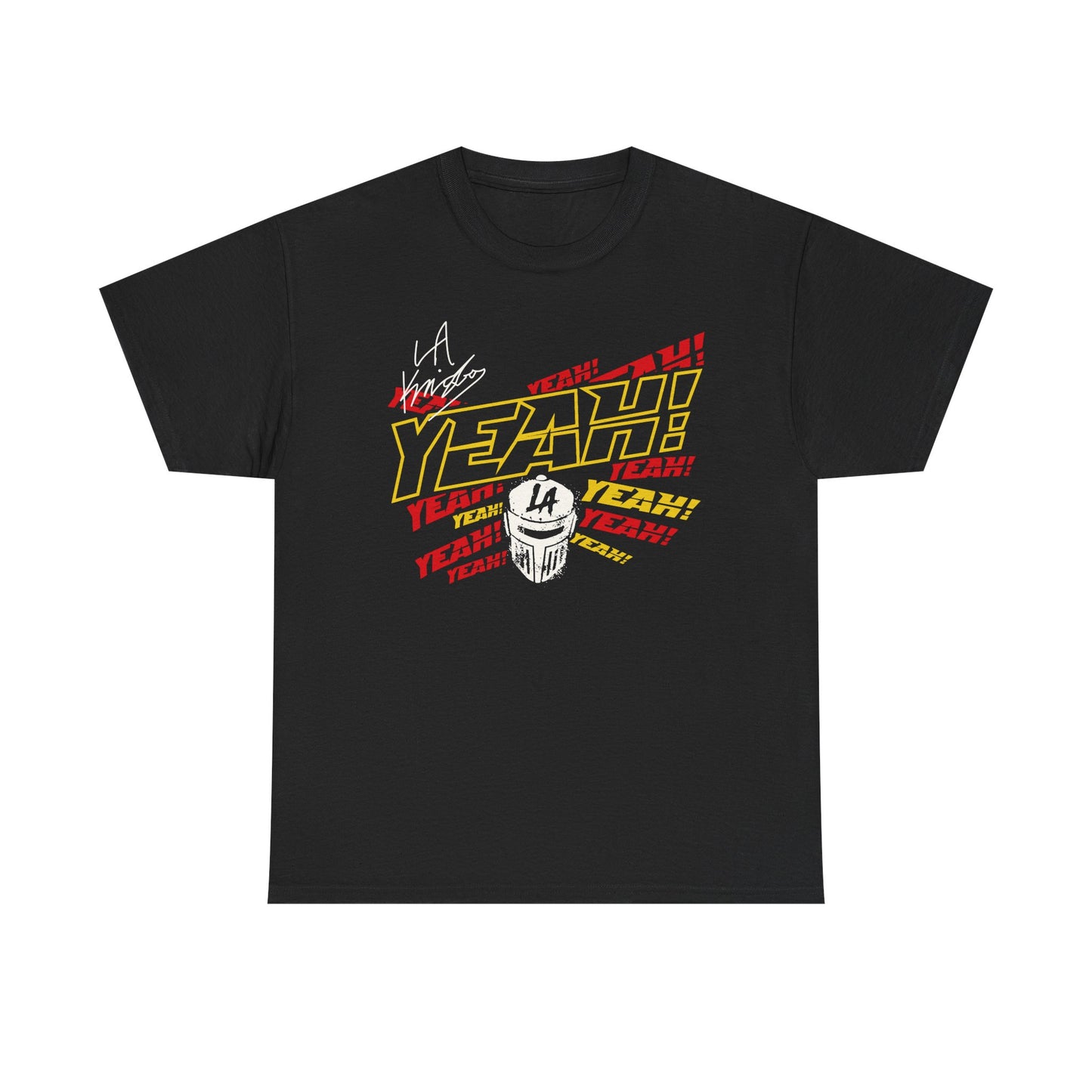 LA Knight Yeah Logo Black T-shirt