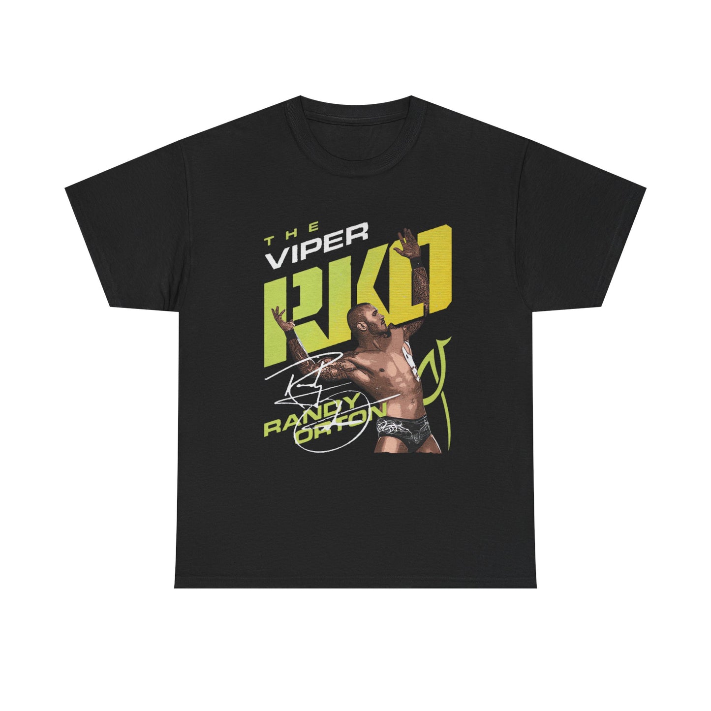 Randy Orton Viper RKO Pose Black T-shirt