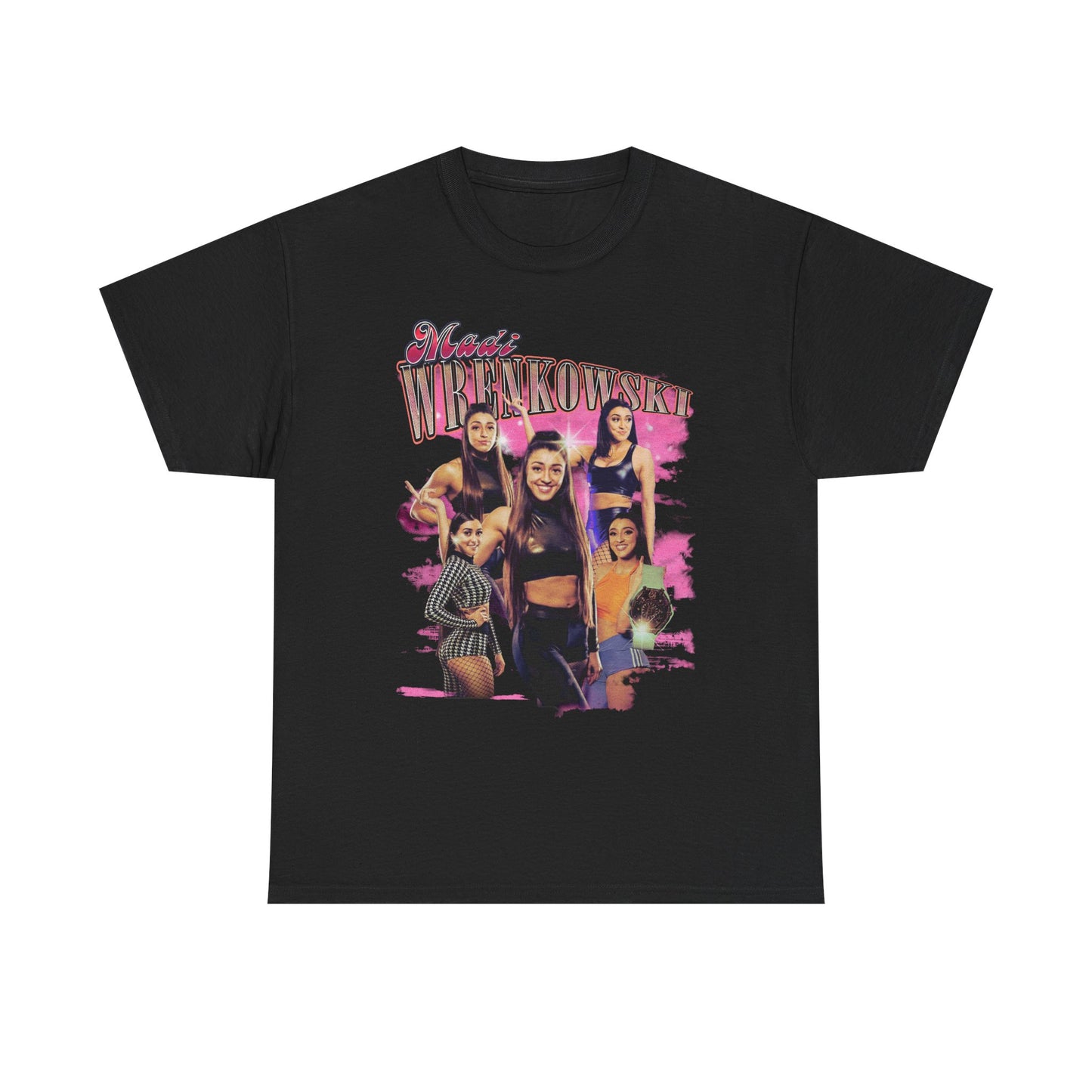 Madi Wrenkowski The Main Charachter Black T-shirt