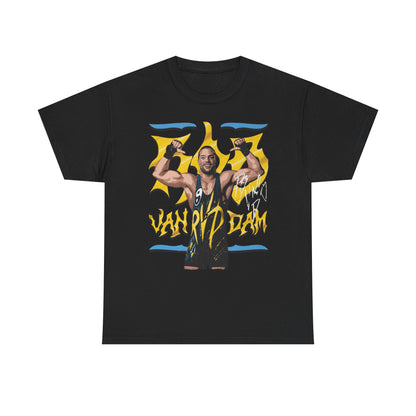Rob Van Dam RVD Pose Black T-shirt